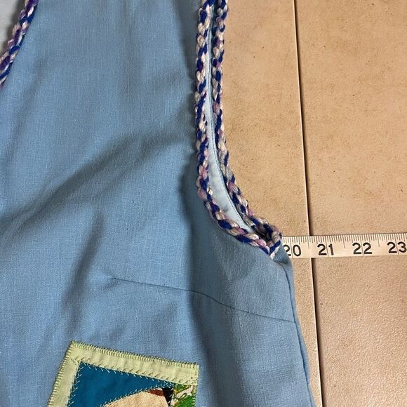 Vintage Original for Solange Patchwork Quilt Vintage 80's Vest Skirt Set Medium - Picture 8 of 16